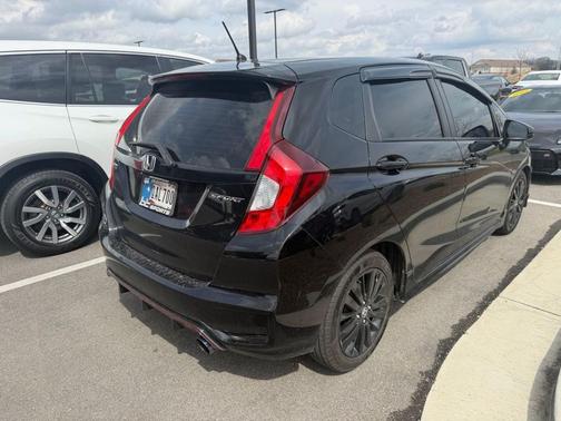 Crystal Black Pearl 2019 Honda Fit Sport
