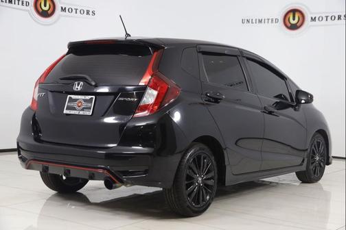 Crystal Black Pearl 2019 Honda Fit Sport
