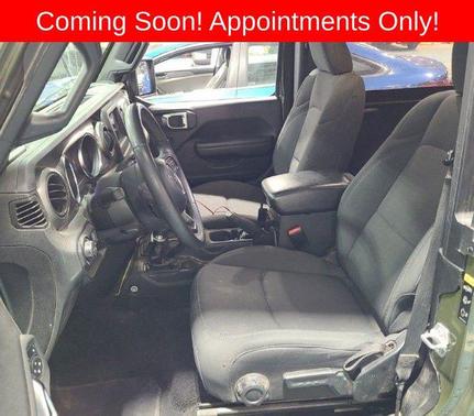 Sarge Green Clearcoat 2023 Jeep Wrangler Sport S