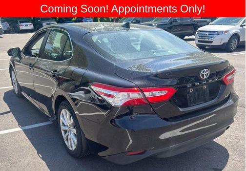 Midnight Black Metallic 2019 Toyota Camry LE