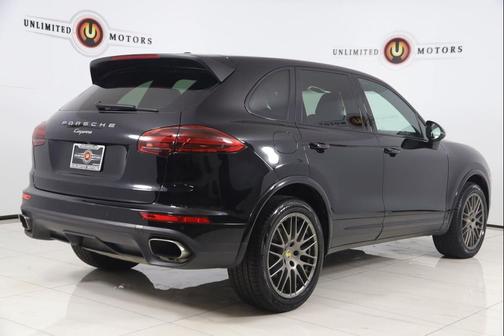 Black 2017 Porsche Cayenne Platinum Edition