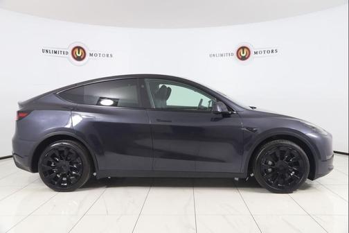Stealth Gray 2025 Tesla Model Y Long Range Dual Motor All-Wheel Drive