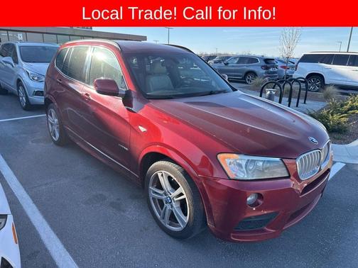 Red Metallic 2014 BMW X3 xDrive28i