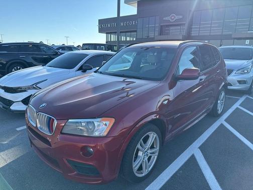Red Metallic 2014 BMW X3 xDrive28i