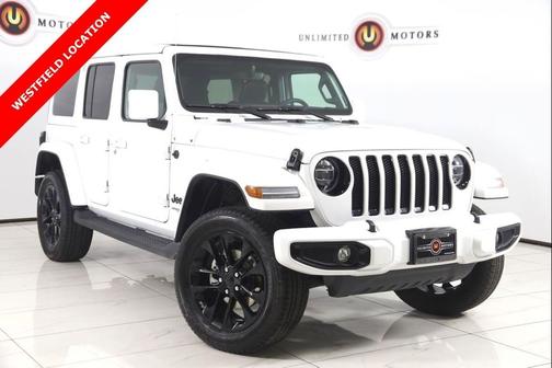 Bright White Clearcoat 2022 Jeep Wrangler Unlimited High Altitude 4x4