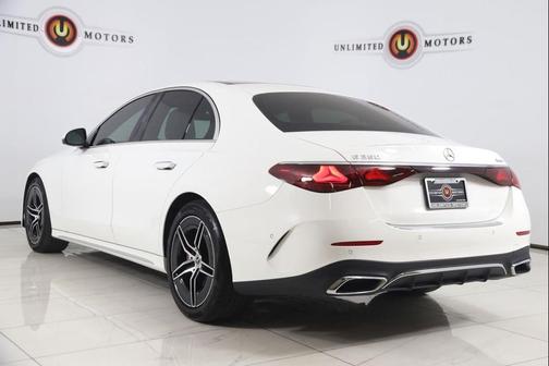 MANUFAKTUR Moonlight White Metallic 2024 Mercedes-Benz E-Class 4MATIC Sedan