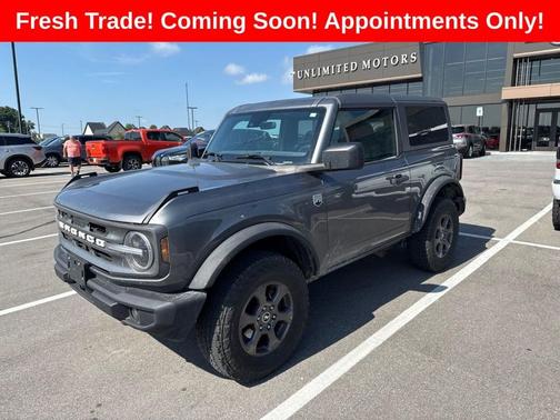 Gray Metallic 2022 Ford Bronco Big Bend