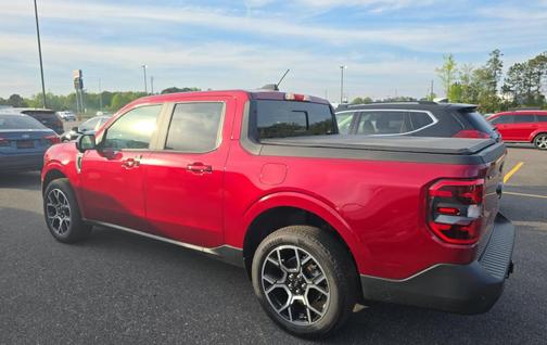 Ruby Red Metallic Tinted Clearcoat 2025 Ford Maverick Lariat