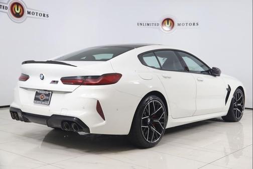 Alpine White 2024 BMW M8 Gran Coupe Competition