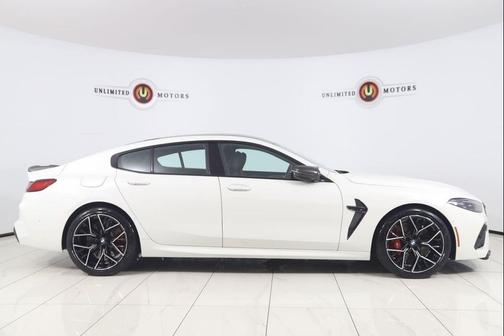 Alpine White 2024 BMW M8 Gran Coupe Competition