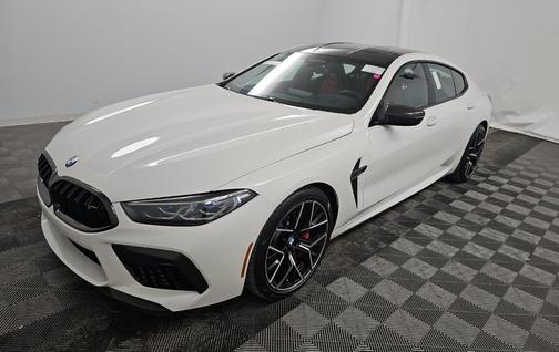 Alpine White 2024 BMW M8 Gran Coupe Competition