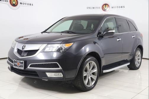 Crystal Black Pearl 2013 Acura MDX 3.7L