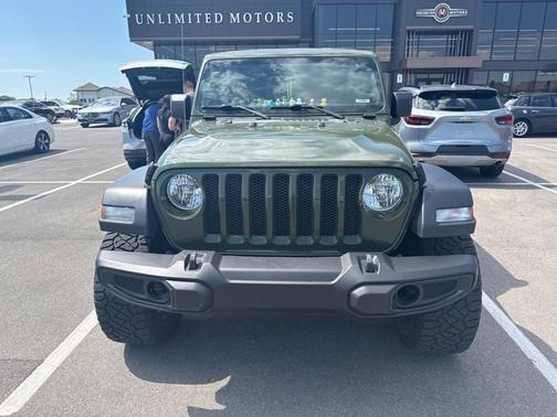 Sarge Green Clearcoat 2020 Jeep Wrangler Unlimited Sport
