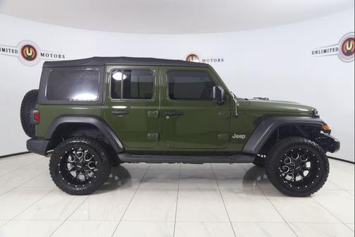 Sarge Green Clearcoat 2020 Jeep Wrangler Unlimited Sport