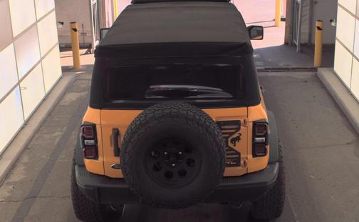 Cyber Orange Metallic Tricoat 2021 Ford Bronco Black Diamond