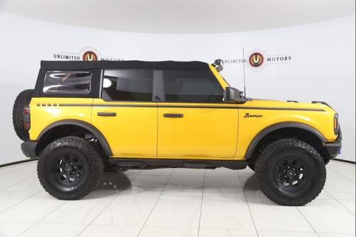 Cyber Orange Metallic Tricoat 2021 Ford Bronco Black Diamond