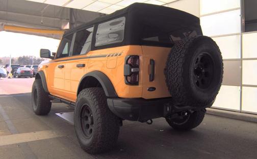 Cyber Orange Metallic Tricoat 2021 Ford Bronco Black Diamond