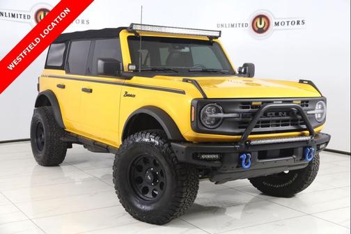 Cyber Orange Metallic Tricoat 2021 Ford Bronco Black Diamond