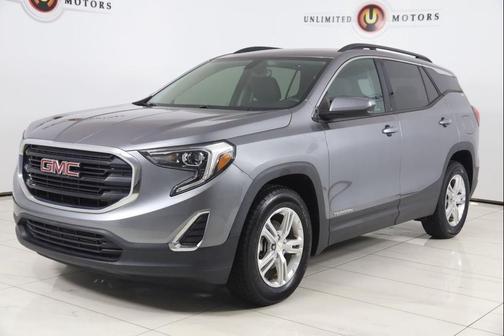 Satin Steel Metallic 2018 GMC Terrain SLE