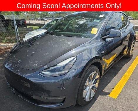 Stealth Grey 2024 Tesla Model Y Long Range Single Motor Rear-Wheel Drive