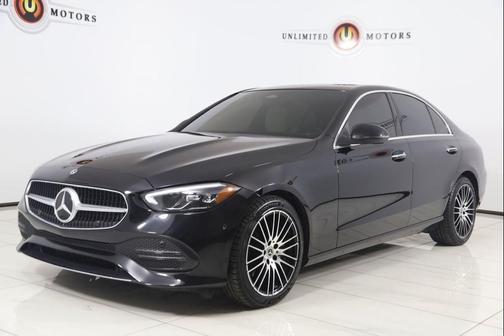 Black 2023 Mercedes-Benz C-Class C 300 4MATIC