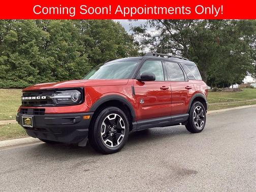 Hot Pepper Red Metallic Tinted Clearcoat 2024 Ford Bronco Sport Outer Banks