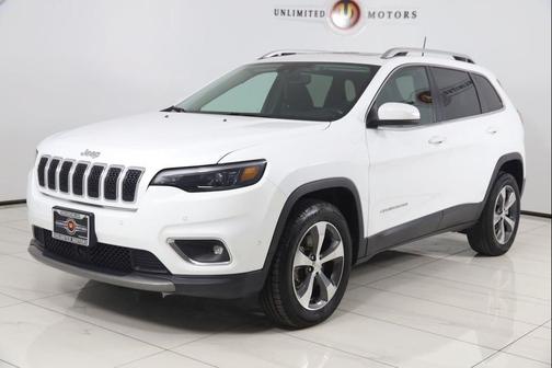 Bright White Clearcoat 2019 Jeep Cherokee Limited
