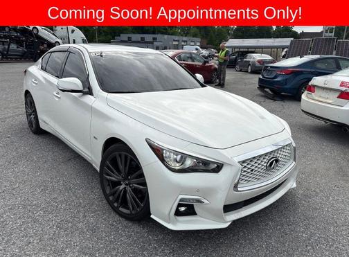 Majestic White 2020 INFINITI Q50 Base