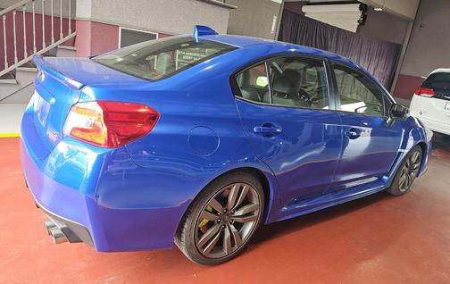 Blue Pearl 2020 Subaru WRX STI Limited w/Lip