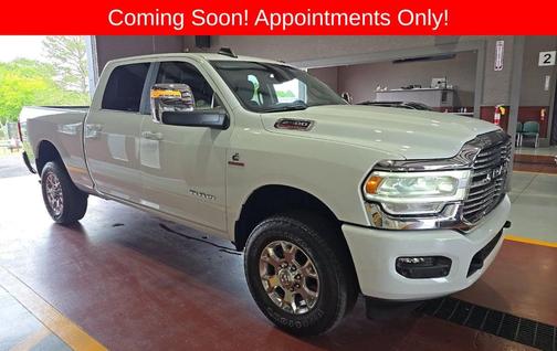 Bright White Clearcoat 2024 RAM 2500 Laramie Crew Cab 4x4 6'4' Box