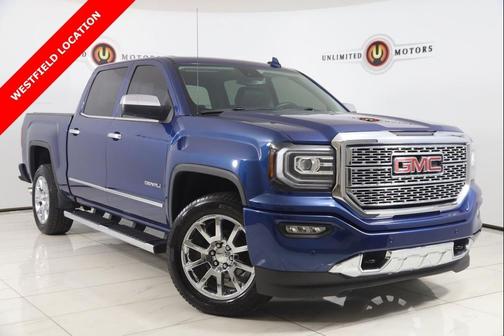 Stone Blue Metallic 2017 GMC Sierra 1500 Denali