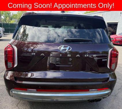 Sierra Burgundy 2023 Hyundai PALISADE Calligraphy