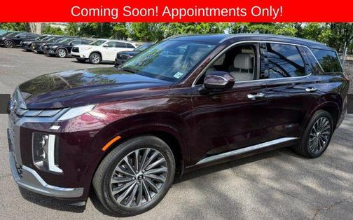 Sierra Burgundy 2023 Hyundai PALISADE Calligraphy