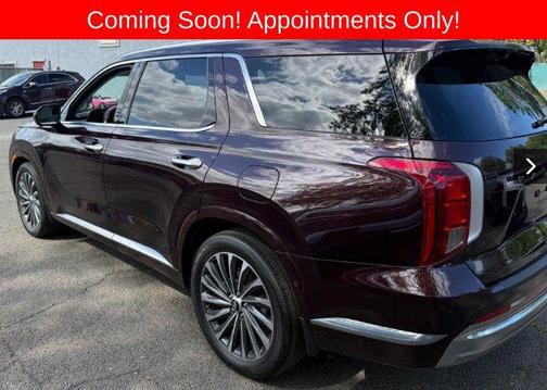 Sierra Burgundy 2023 Hyundai PALISADE Calligraphy
