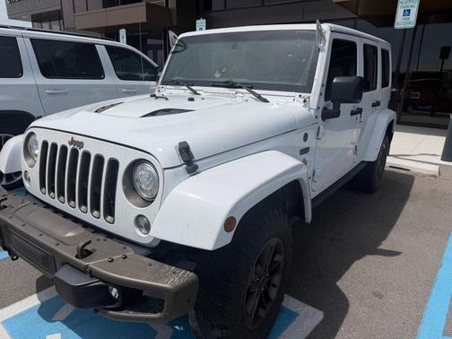 Bright White Clearcoat 2017 Jeep Wrangler Unlimited 75th Anniversary Edition 4x4