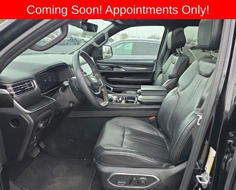 Diamond Black Crystal Pearlcoat 2022 Jeep Wagoneer Series I 4x4