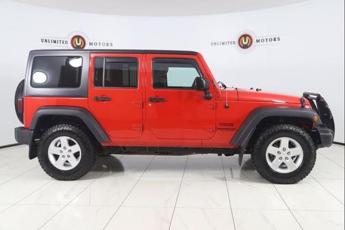 Firecracker Red Clearcoat 2017 Jeep Wrangler Unlimited Sport