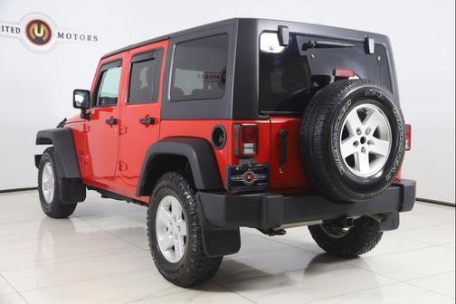 Firecracker Red Clearcoat 2017 Jeep Wrangler Unlimited Sport