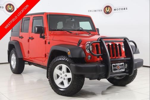 Firecracker Red Clearcoat 2017 Jeep Wrangler Unlimited Sport
