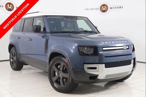 Tasman Blue Metallic 2020 Land Rover Defender 110 SE