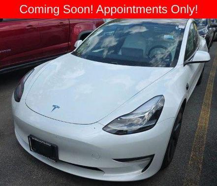Pearl White Multi-Coat 2021 Tesla Model 3 Long Range