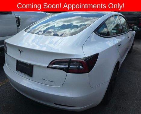 Pearl White Multi-Coat 2021 Tesla Model 3 Long Range