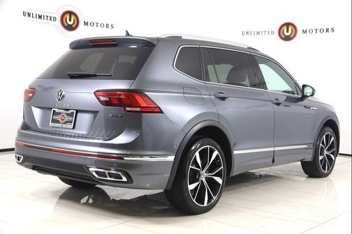 Platinum Gray Metallic 2022 Volkswagen Tiguan 2.0T SEL R-Line 4MOTION