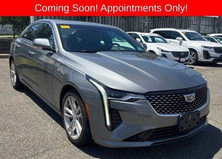 Satin Steel Metallic 2020 Cadillac CT4 Luxury