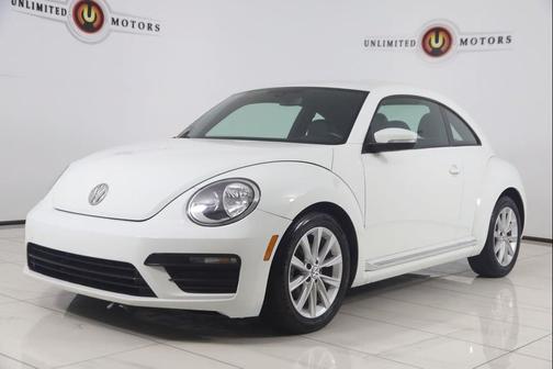Pure White 2018 Volkswagen Beetle 2.0T S