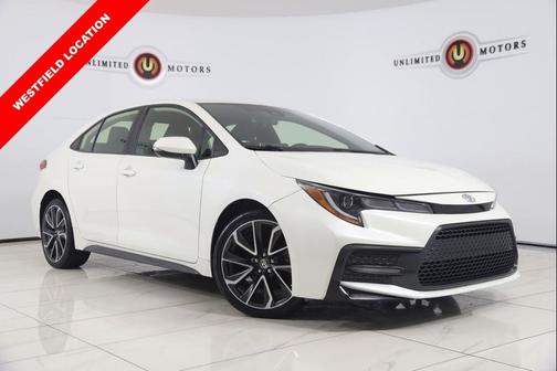 Blizzard Pearl 2020 Toyota Corolla SE