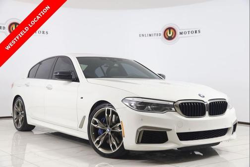 Alpine White 2018 BMW M550 i Xdrive
