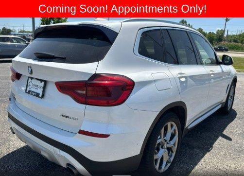White Metallic 2020 BMW X3 xDrive30i