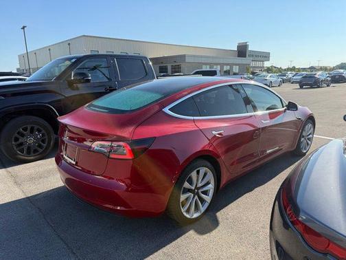 Red Multi-Coat 2018 Tesla Model 3 Mid Range