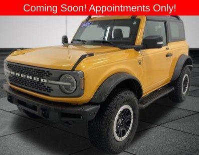 Orange Metallic 2021 Ford Bronco Badlands